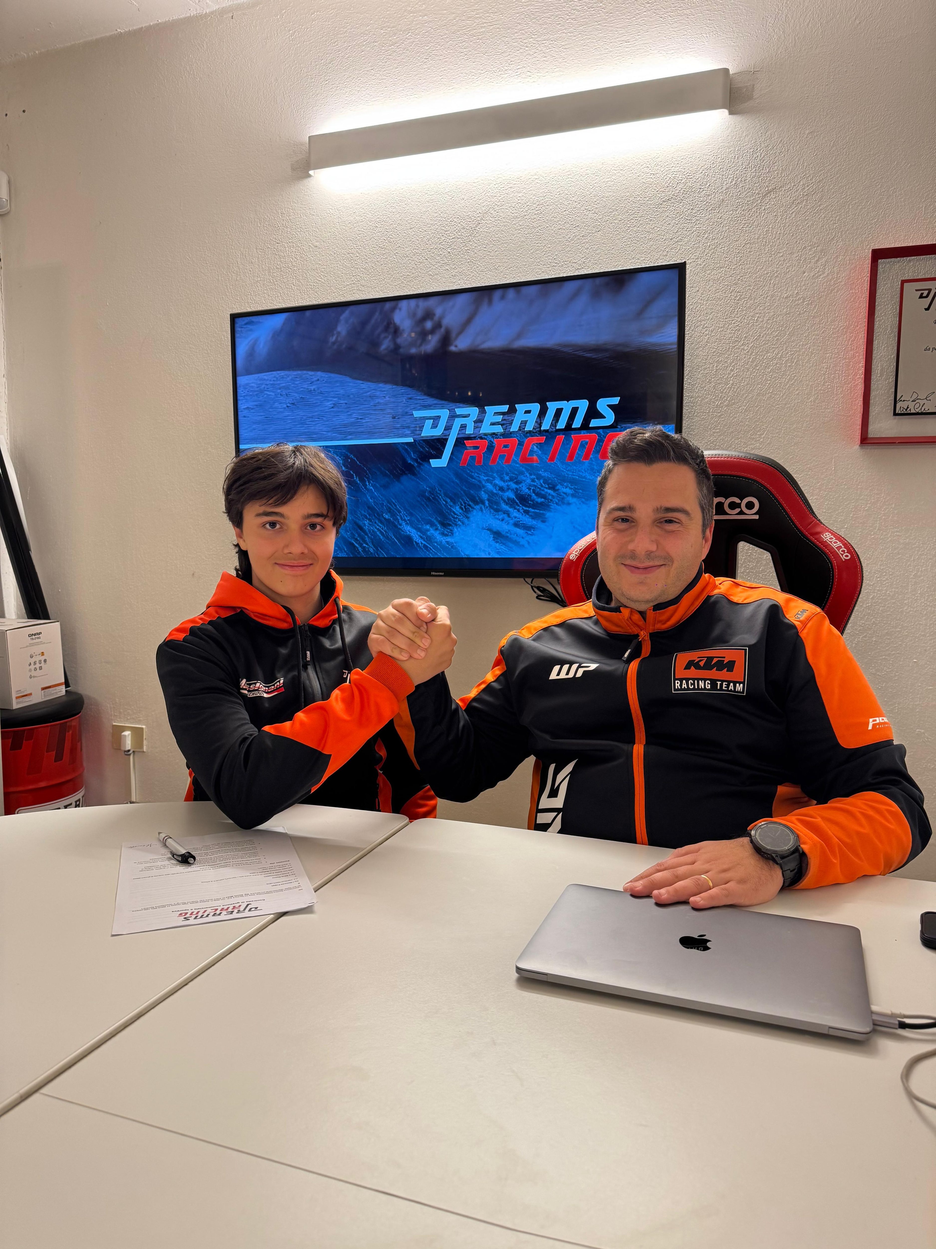 Raffaele Frappa con Mirko Stocco