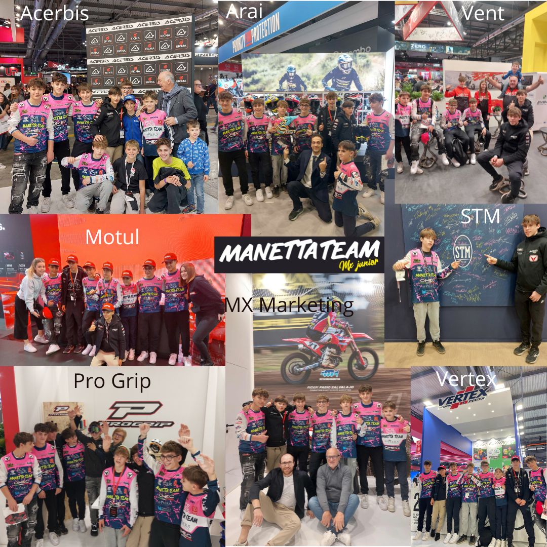 Il Manetta Team in visita ai nostri partner a Eicma.