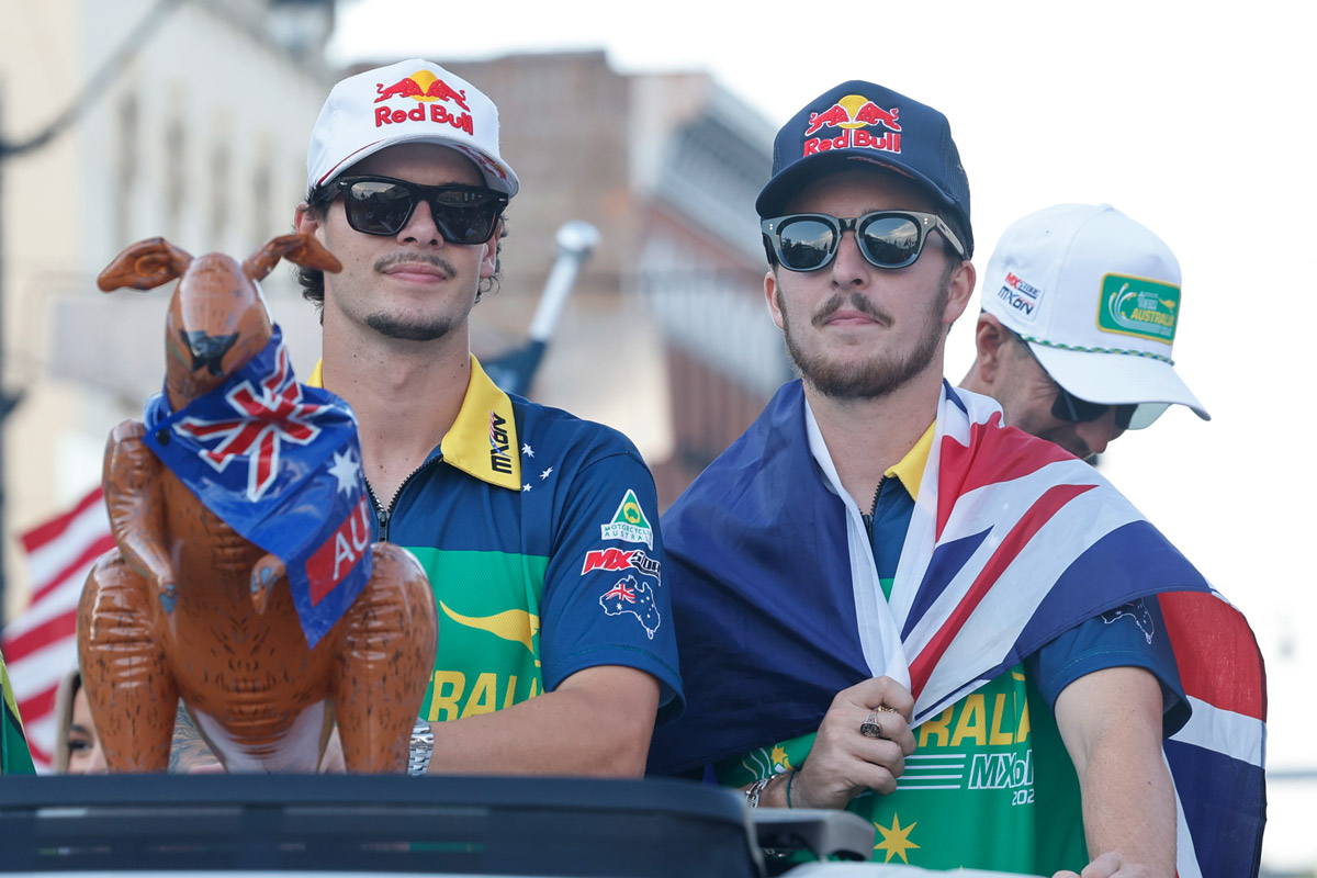 I fratelli Lawrence sono due tra i fratelli più veloci del pianeta Pic (PH/Supercross de Paris)