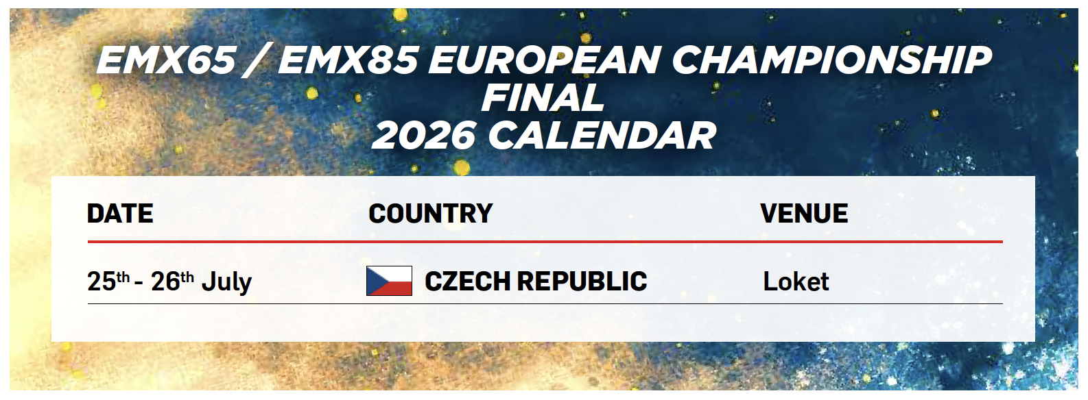 EMX65-85 Finale 2026