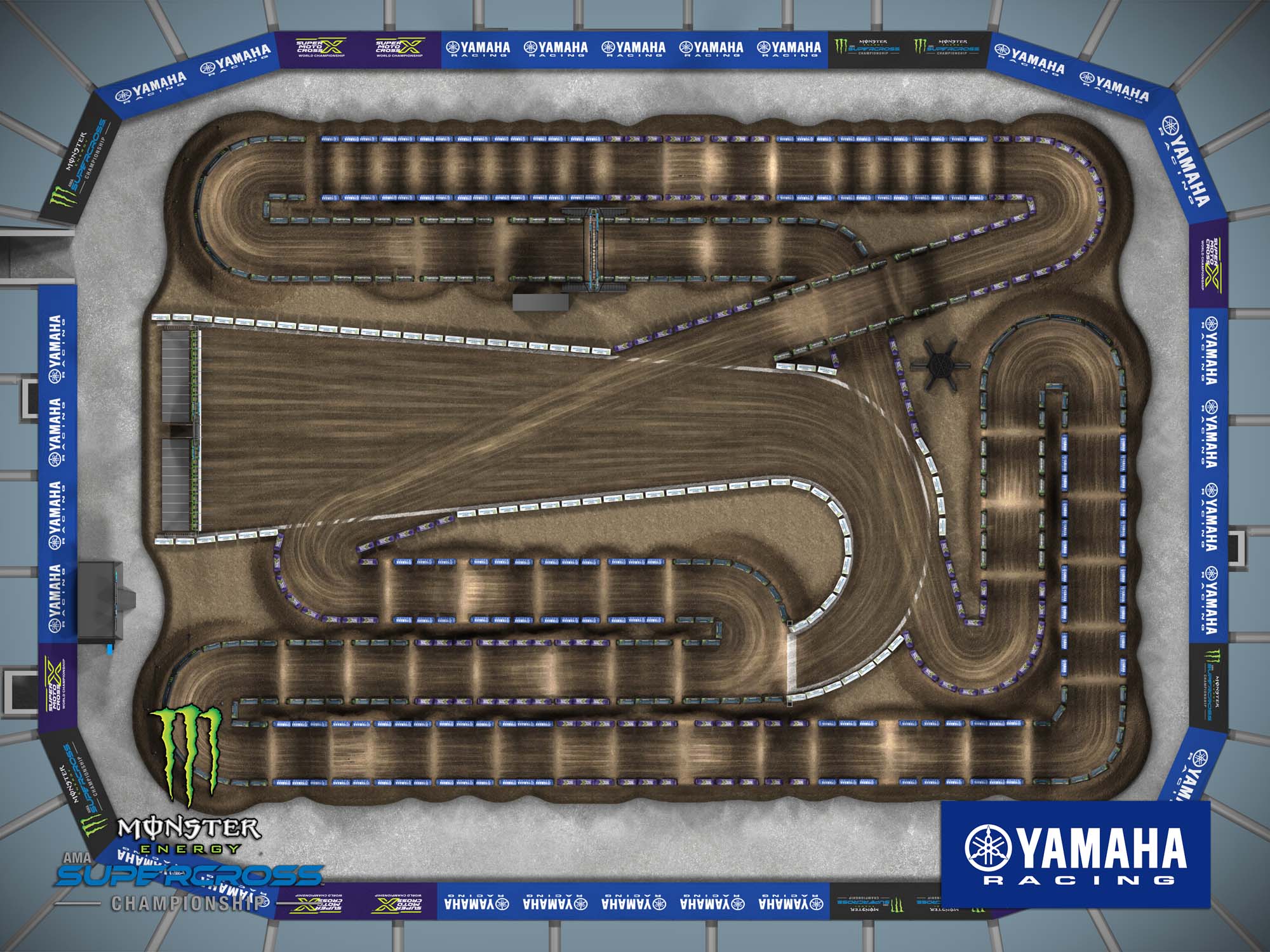 Il tracciato di San Diego -round 2 Supercross 2026