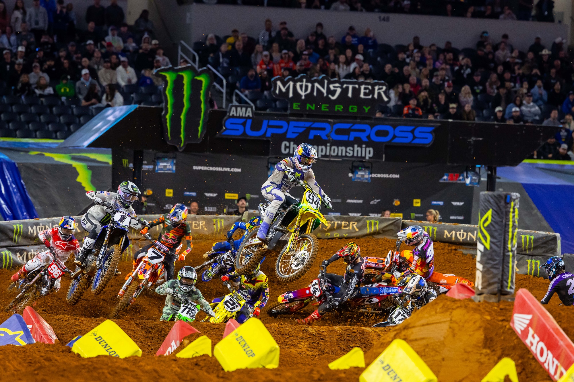 Lo start del main event 450SX