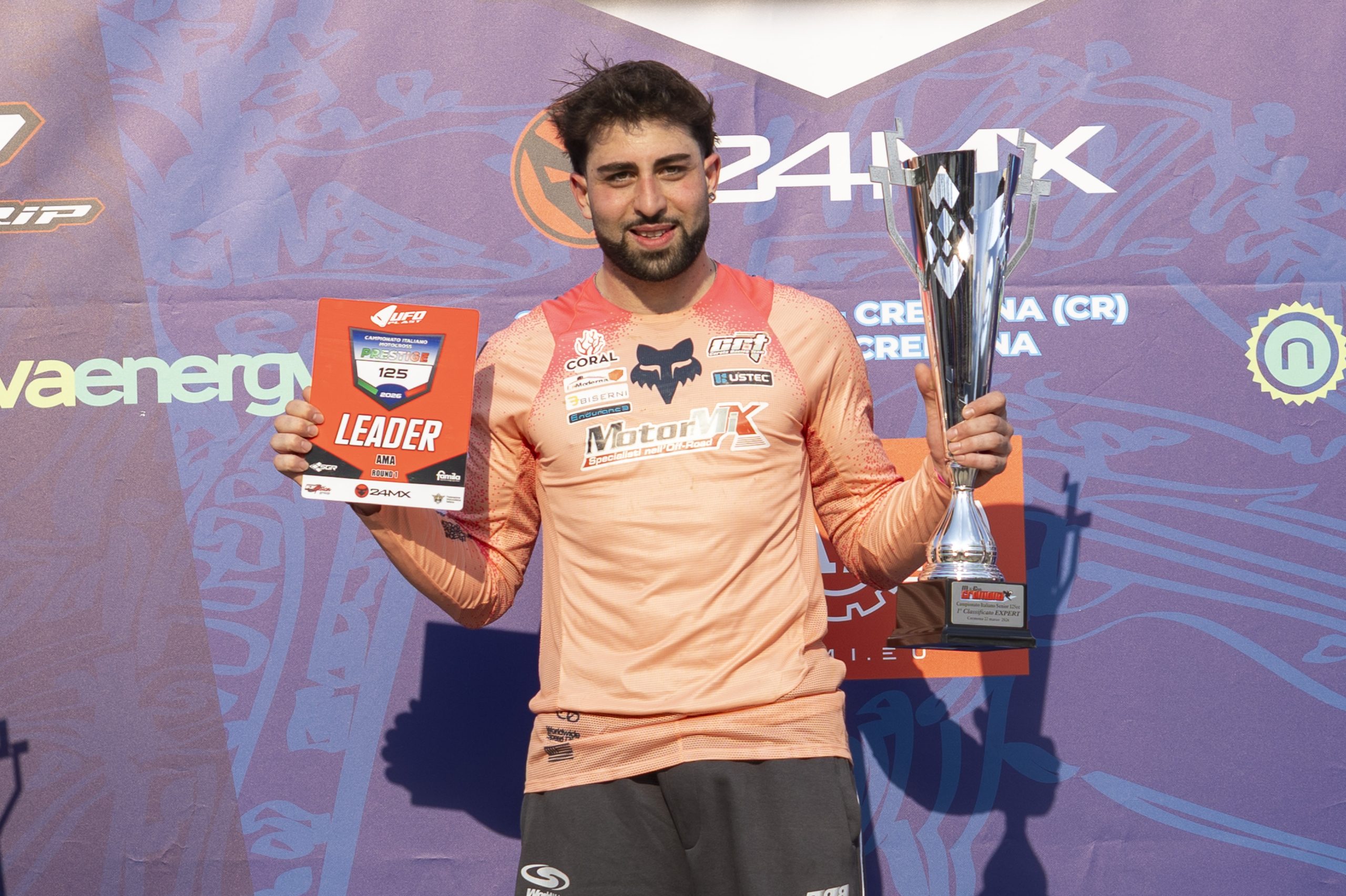 Gabriele Oteri #374 primo tra gli Expert 125 a Cremona