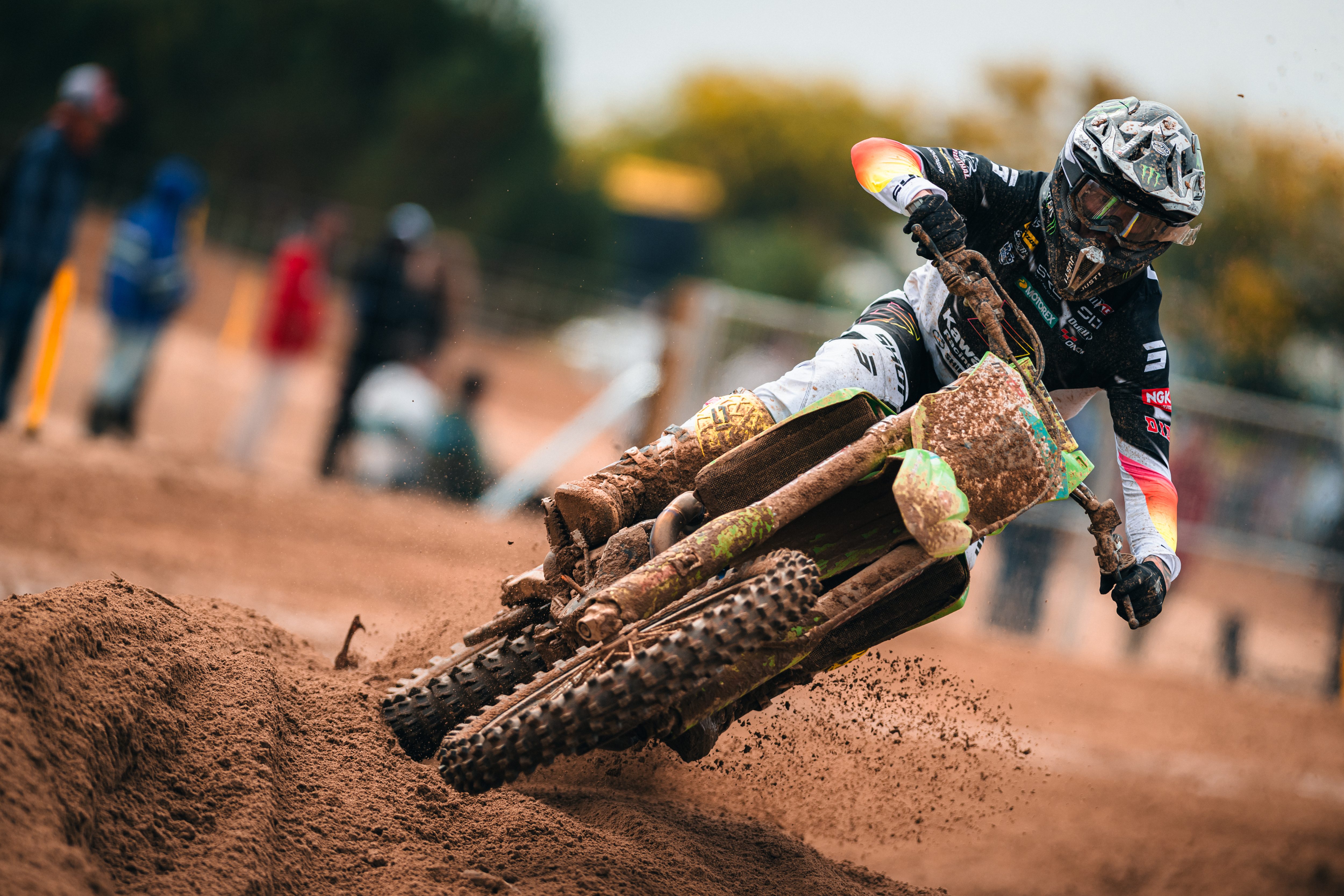 Romain Febvre #1 quarto non è riuscito ad avere la meglio di Renaux