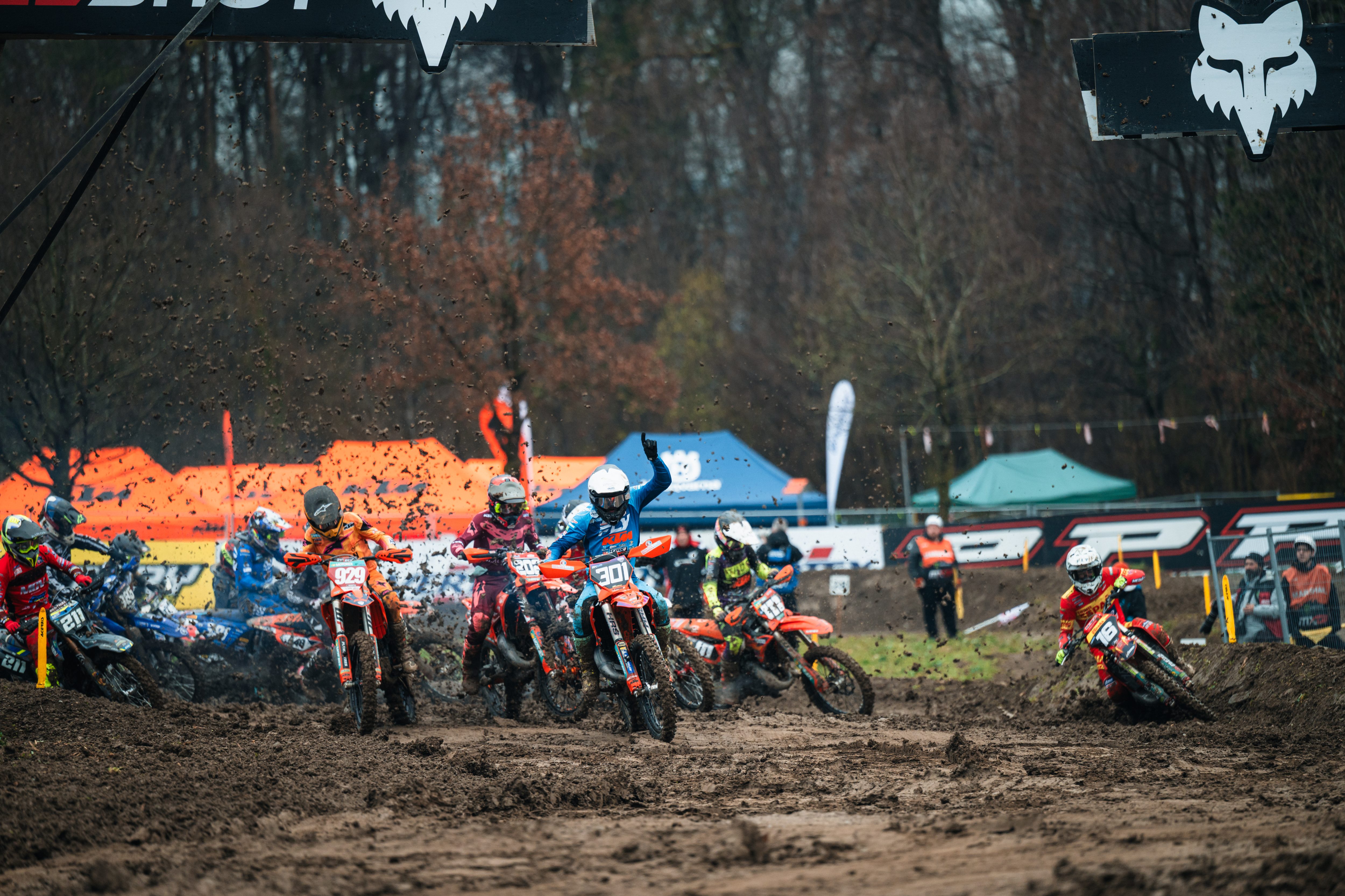 Start gara-2 EMX125 GP Svizzera