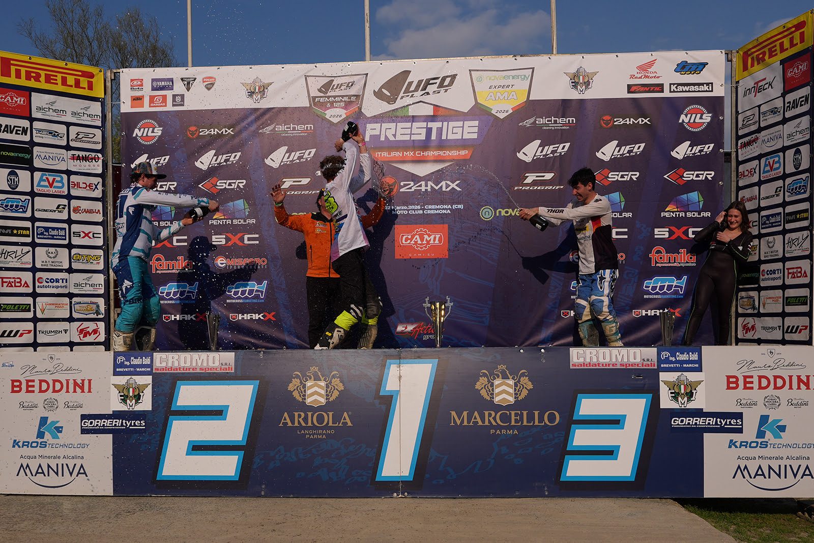 Podio Fast 125 - ph. Matteo Buccarini