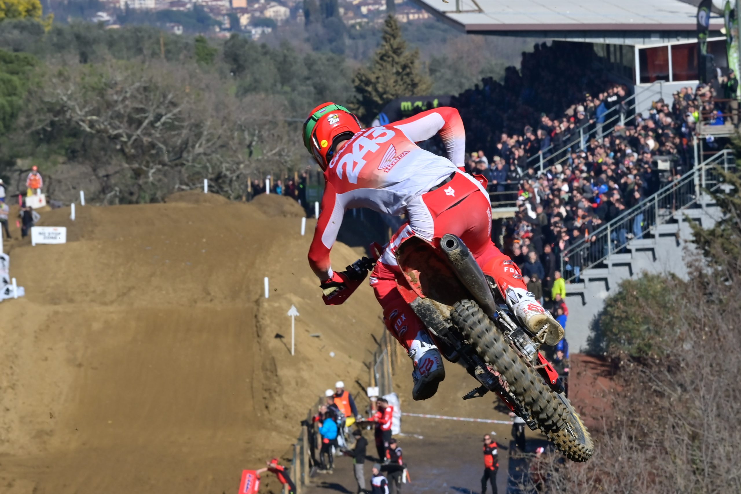 Tim Gajser #243 al Miravalle di Montevarchi