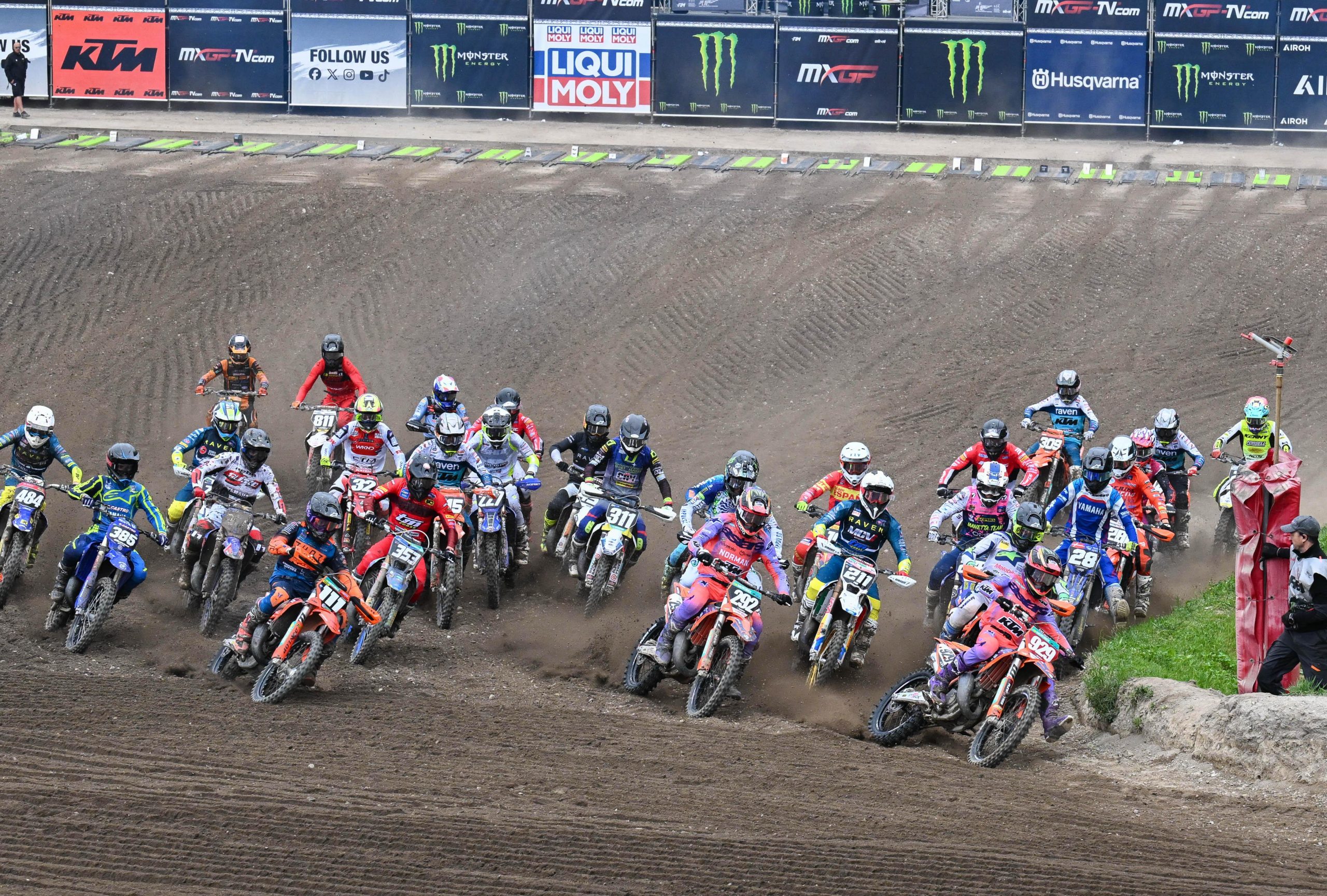 Start gara-2 EMX125 GP Trentino