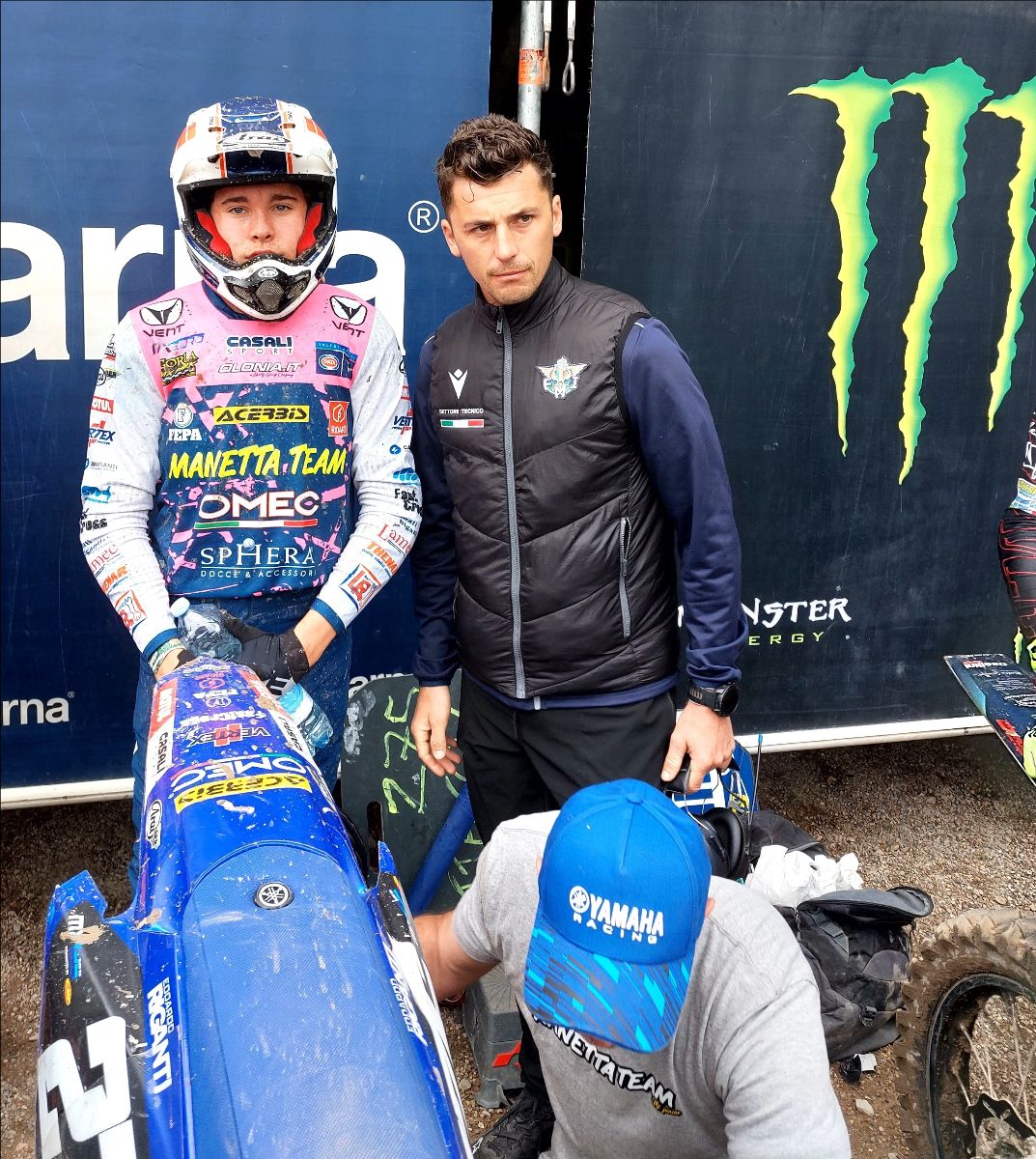 Edoardo Riganti qui con Alessandro Lupino ad Arco di Trento