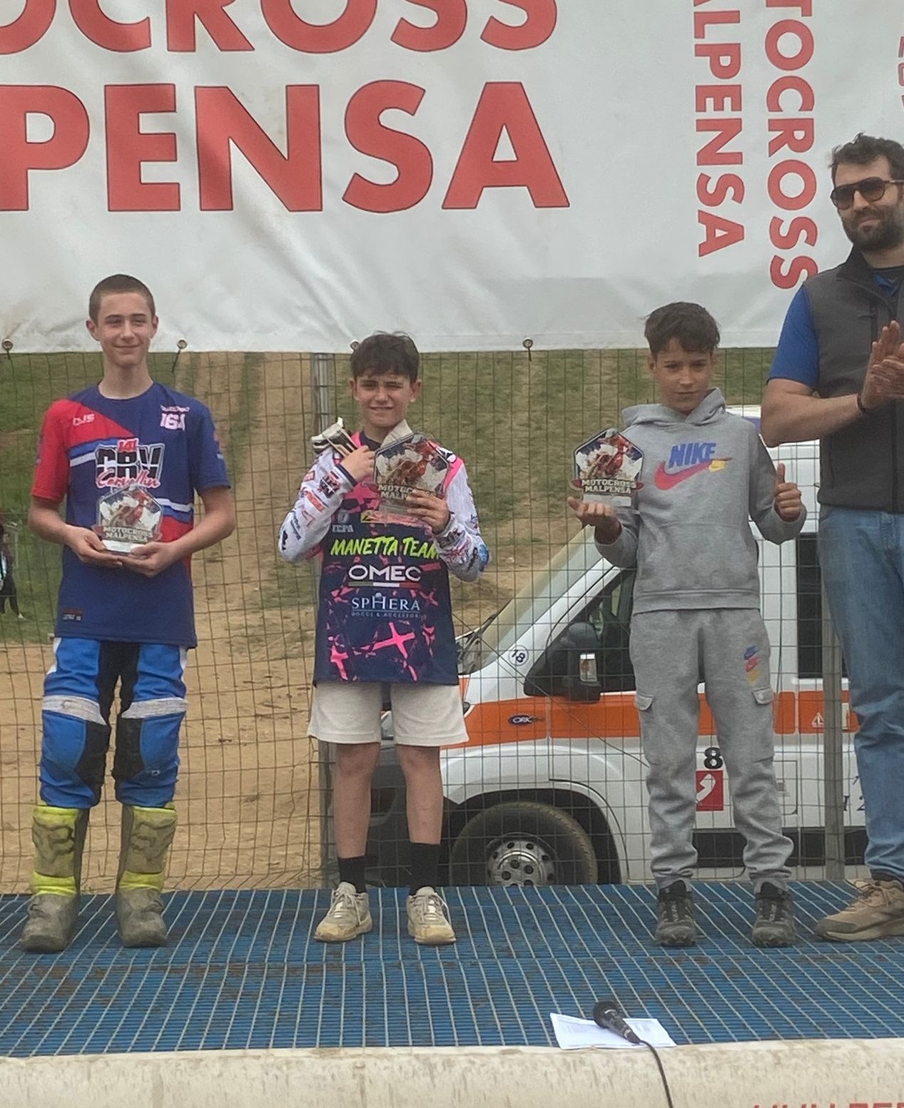 Federico Volpe ha vinto una gara regionale Motornext a Malpensa