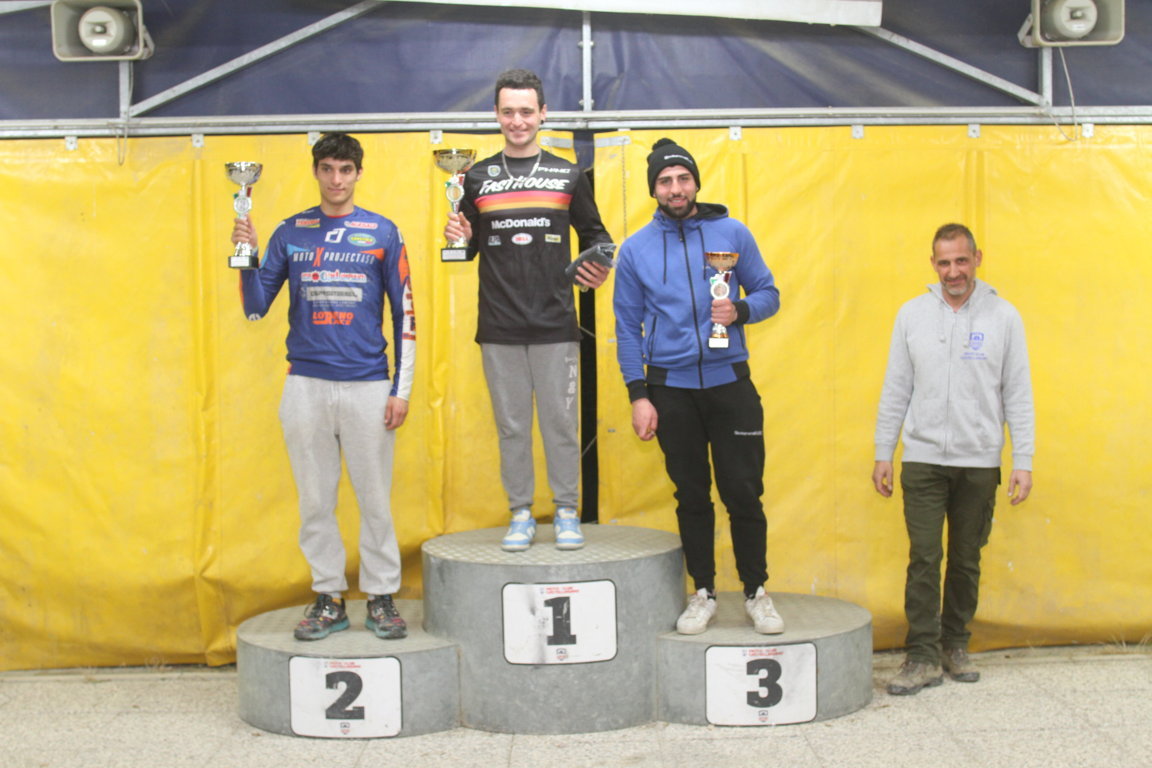 podio MX2 Expert - regionale Castellarano