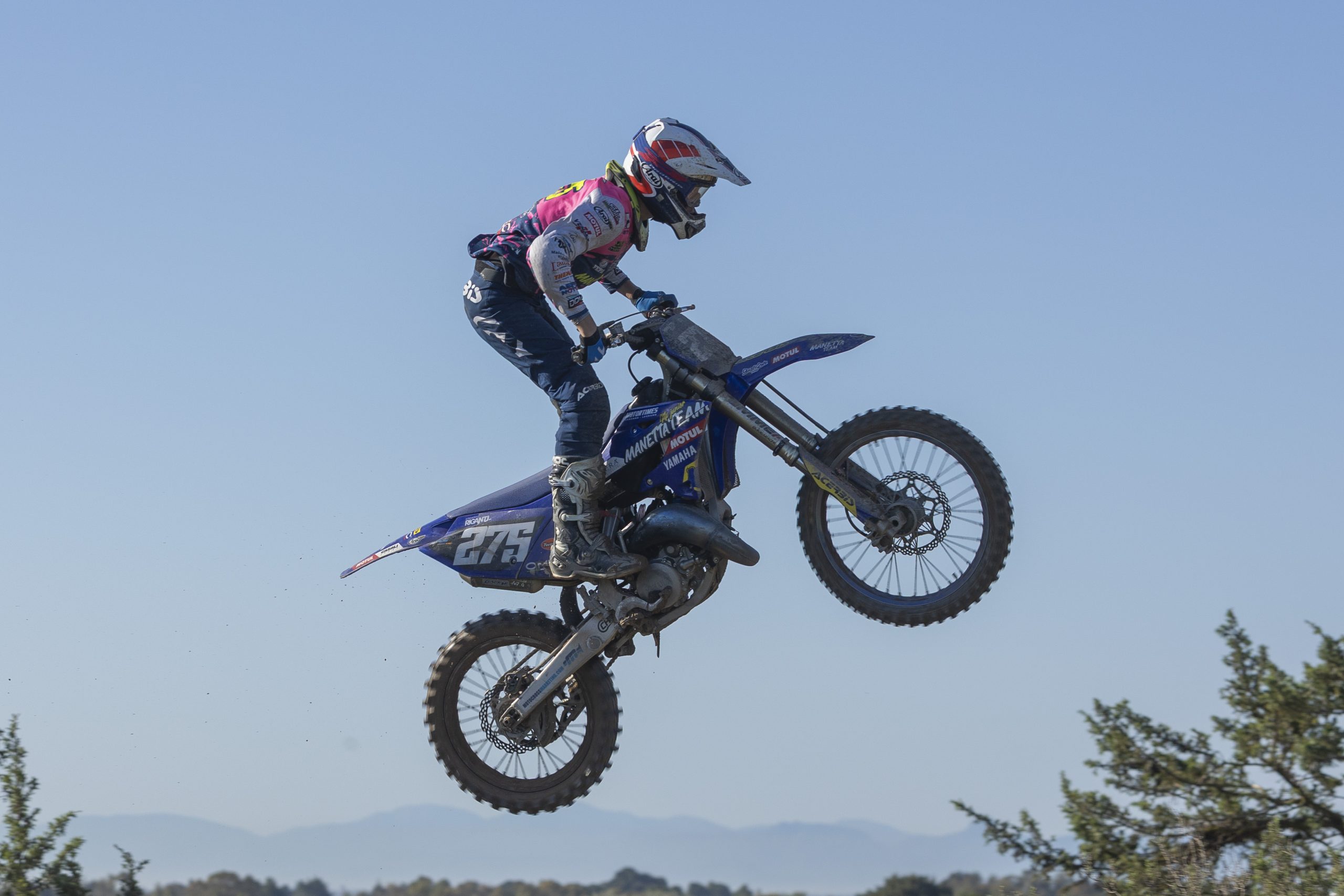 Edoardo Riganti in volo a Riola Sardo