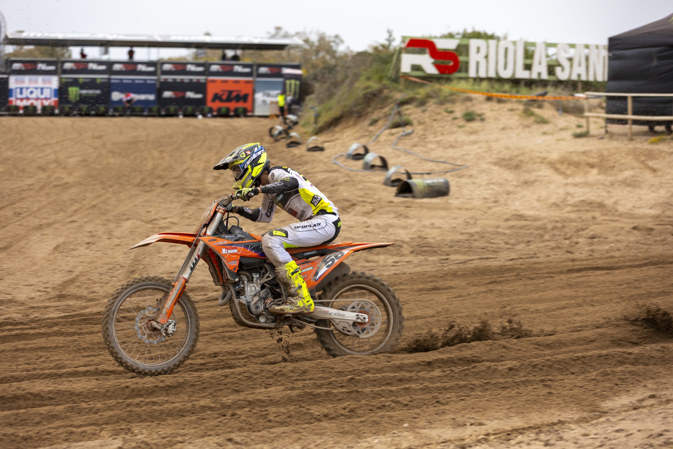 Andrea Roberti il migliore dei nostri ha sorpreso sulla sabbia di RIola