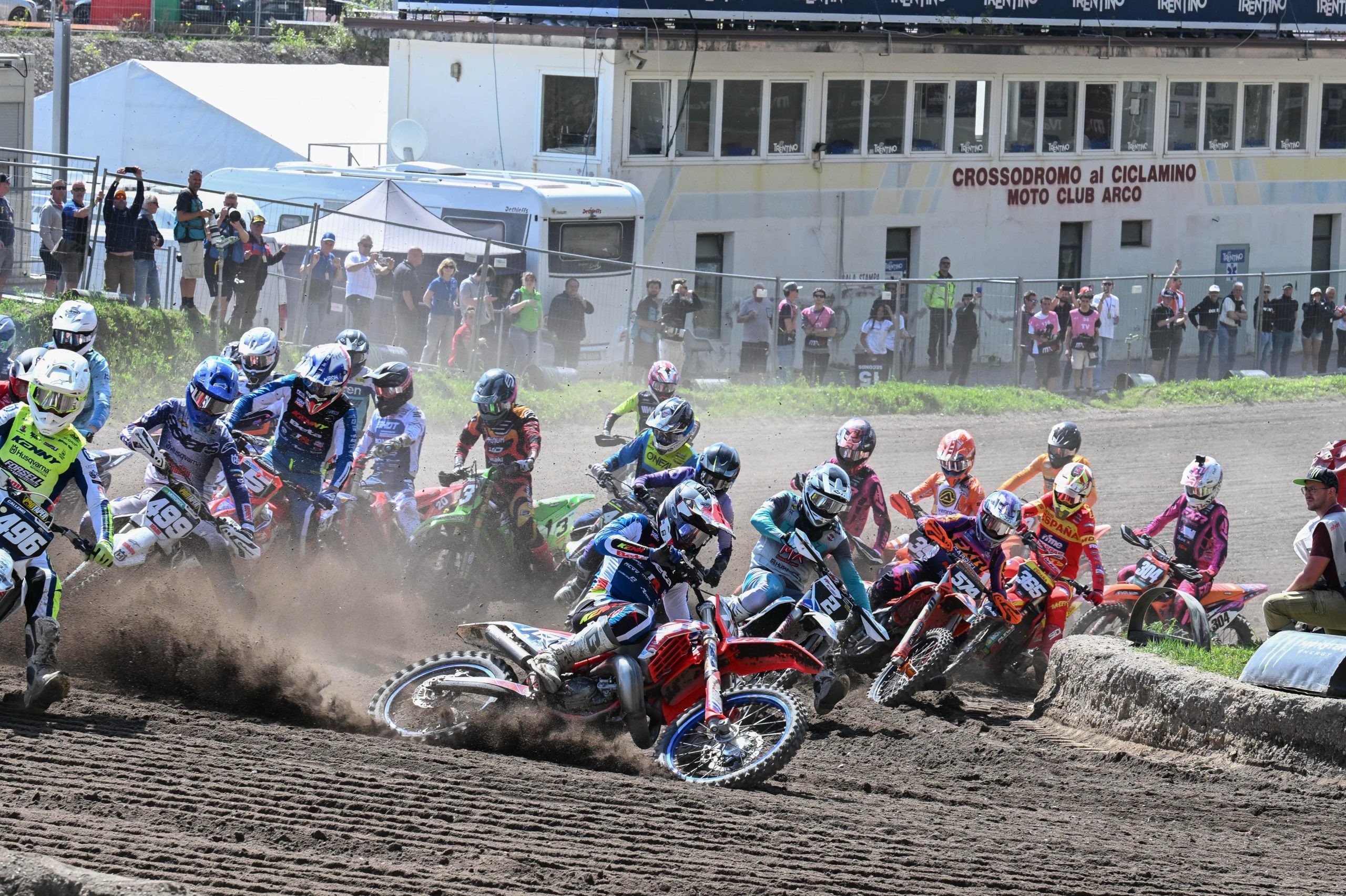 start EMX250 gara-2 GP Trentino