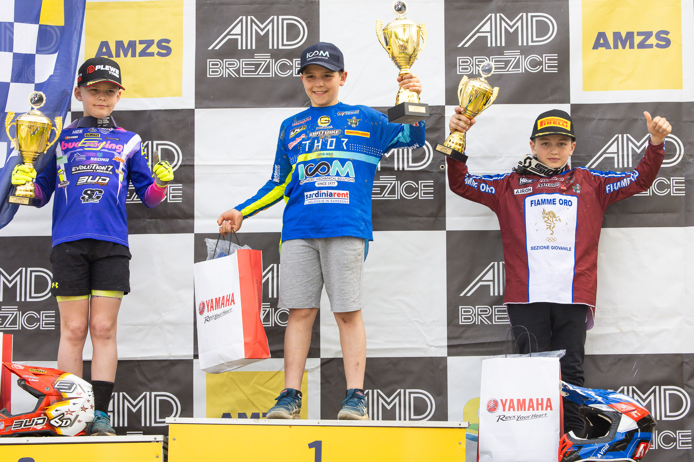 podio EMX65 - Slovenia