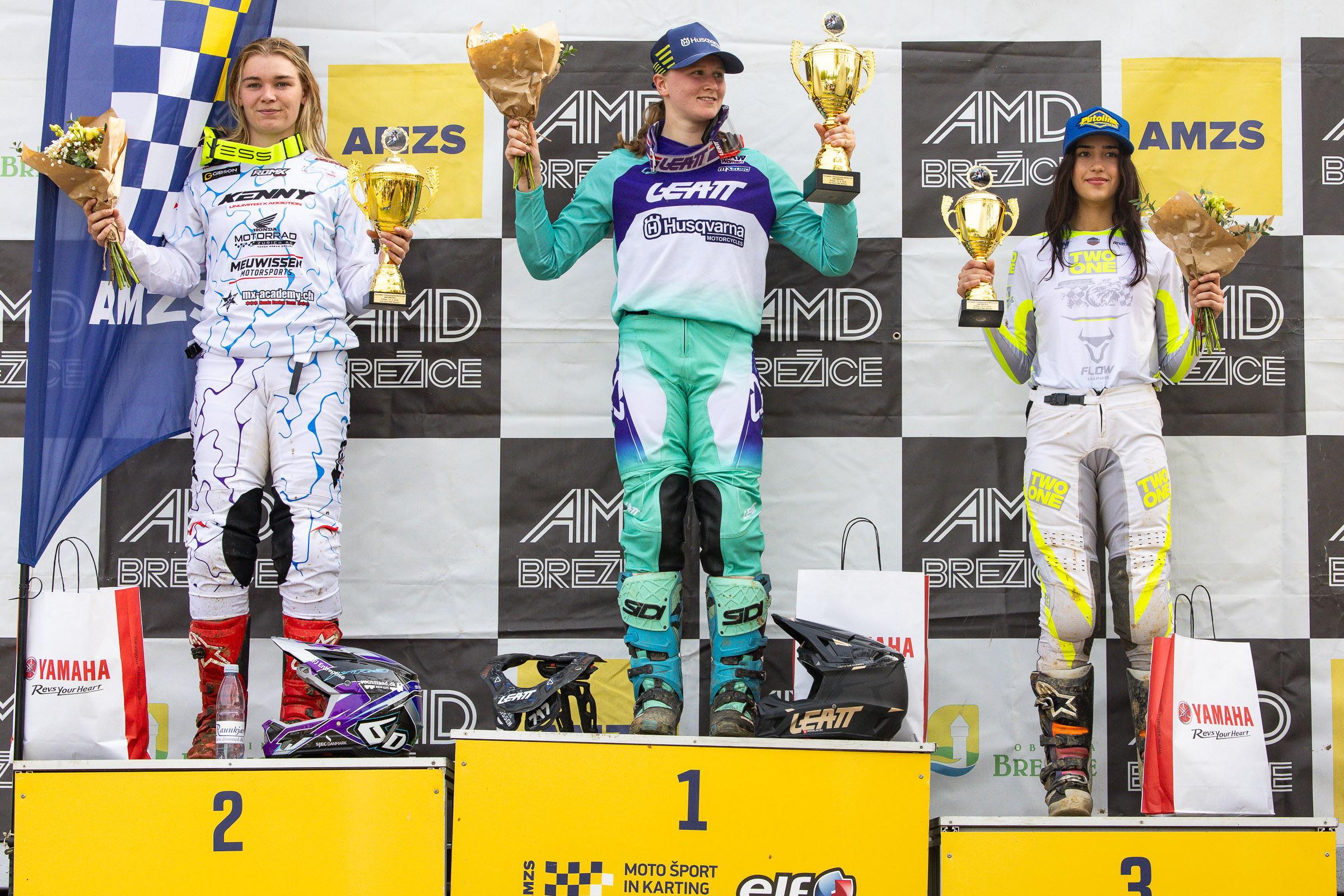podio EMX Women - Slovenia