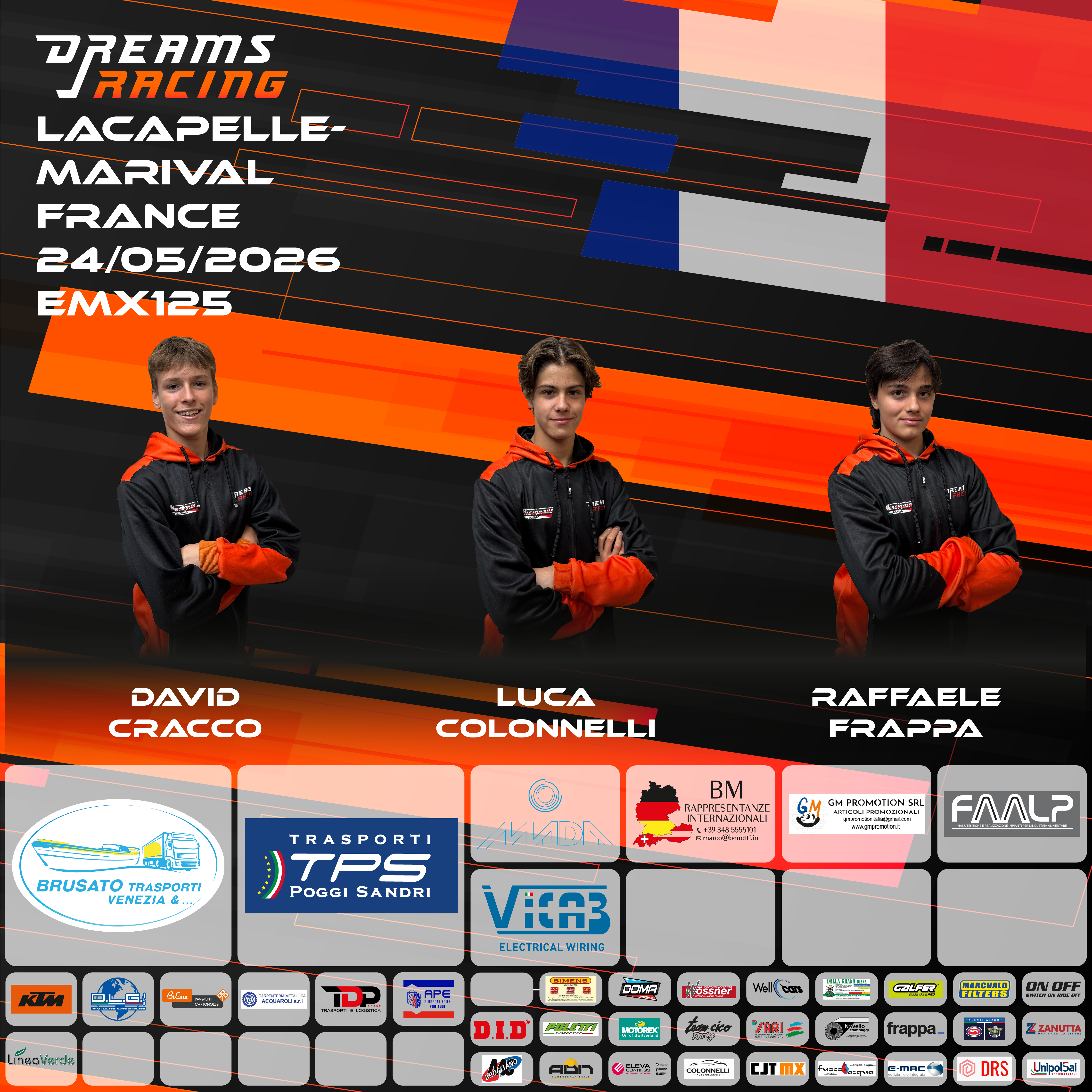 EMX125 GP Francia - Dreams Racing