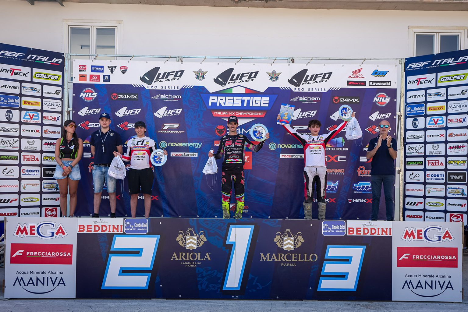 Podio Trofeo Italia - ph. Matteo Buccarini