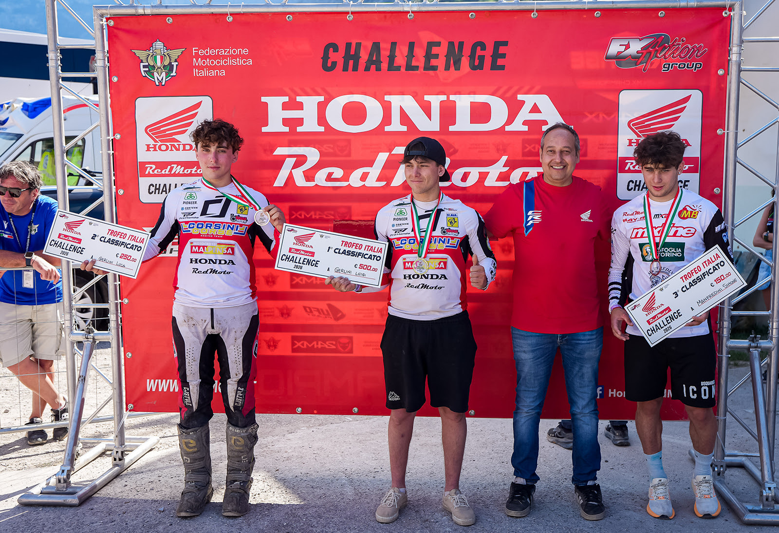 Podio finale Trofeo Italia - ph. Matteo Buccarini