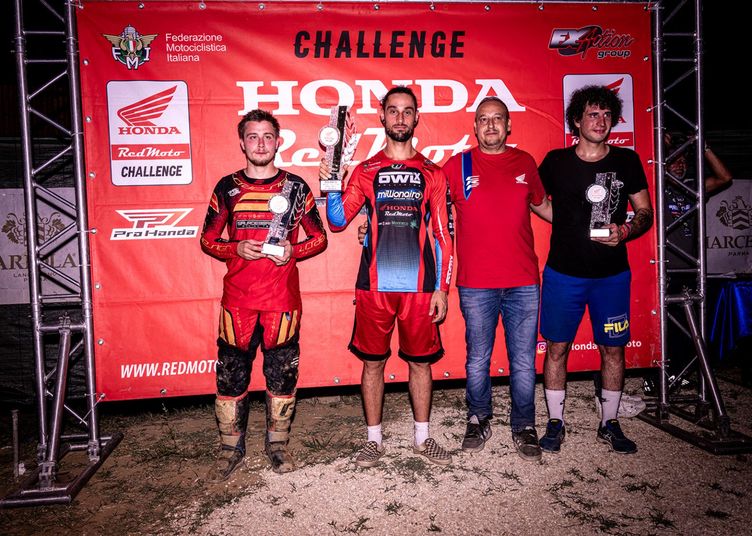 Podio Mx1 challenge Redmoto Faenza