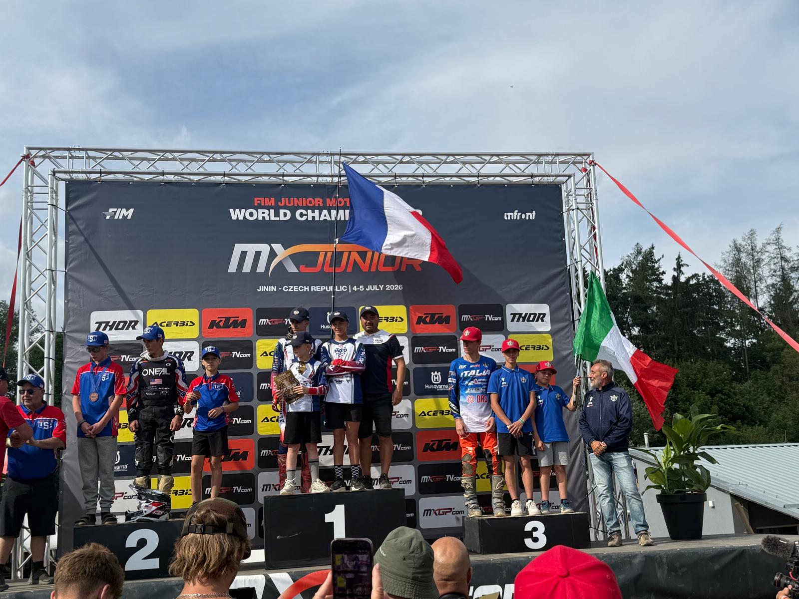 Il podio a squadre con i nostri 3 migliori raprresentanti