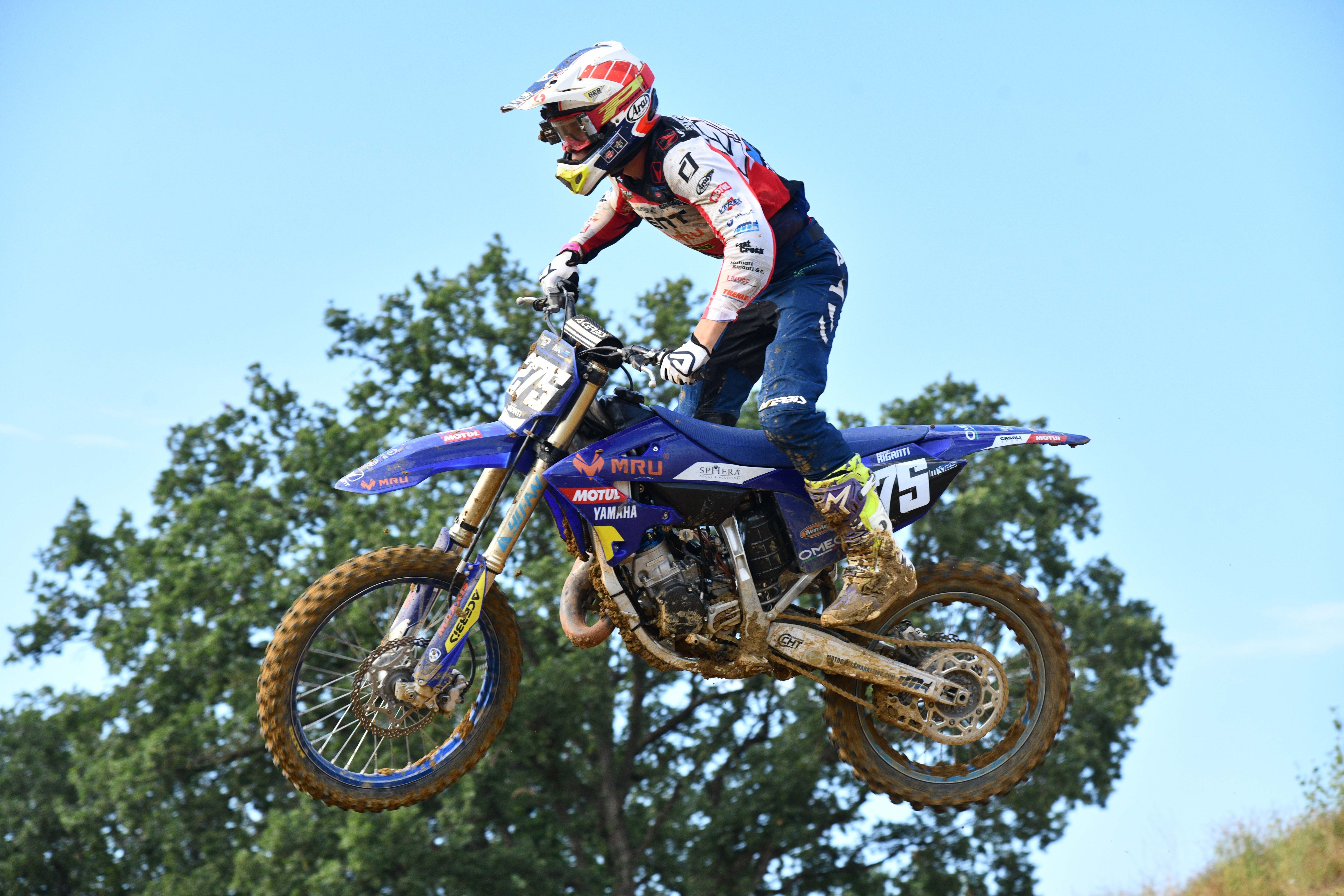 Edoardo Riganti in azione