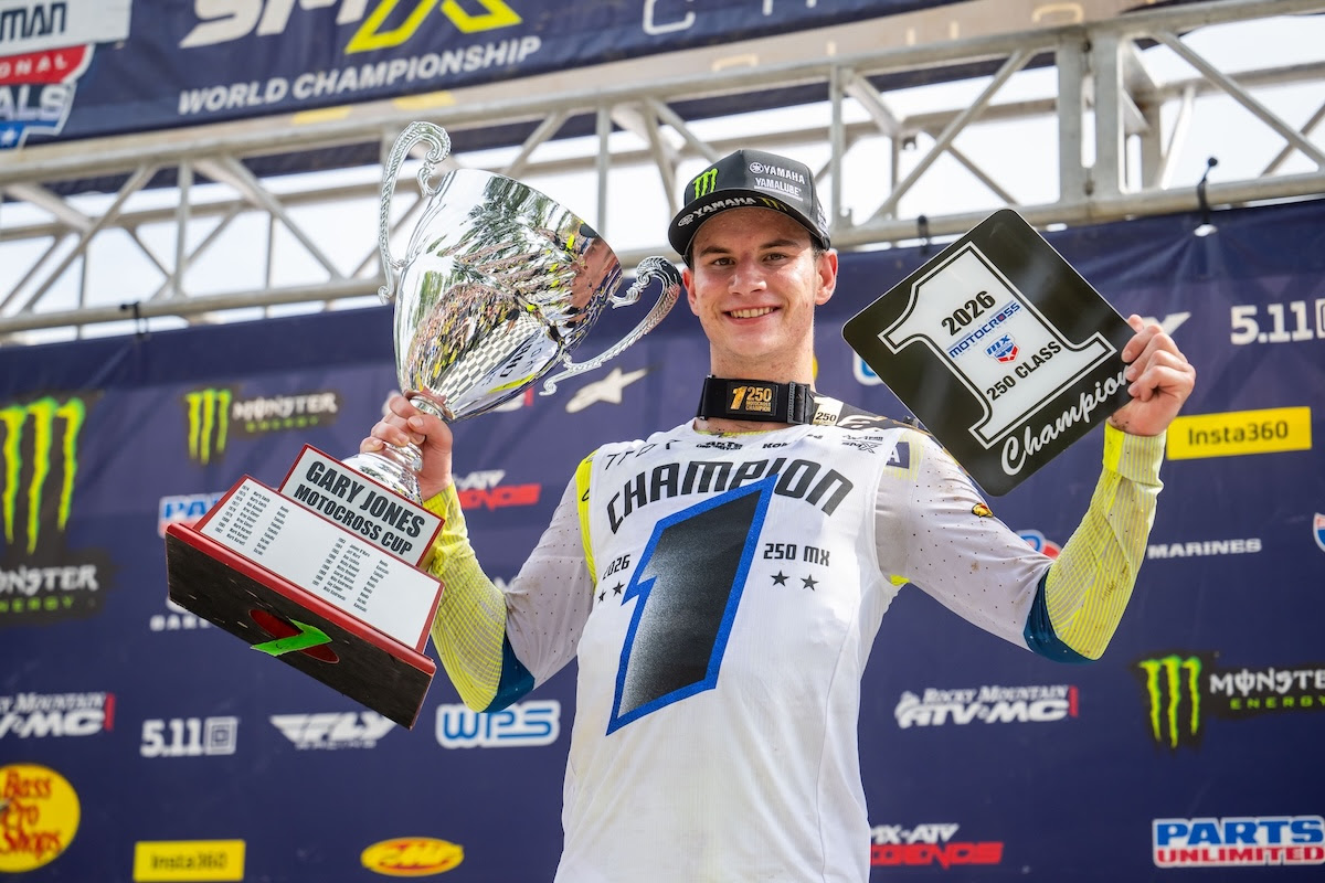 Cole Davies campione 250MX 2026