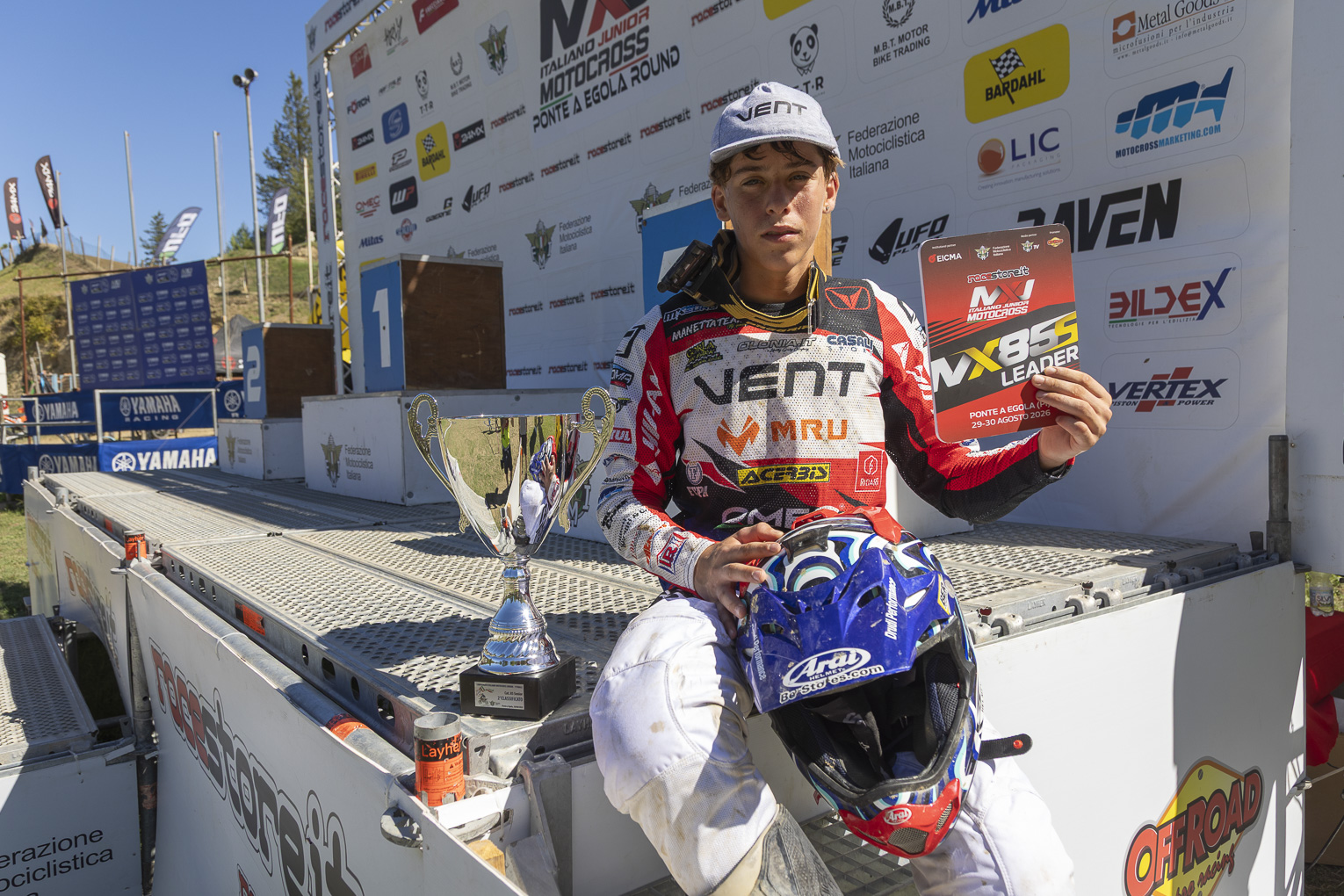 sotto con la tabella di leader provvisorio di campionato grazie al secondo posto ottenuto a Ponte a Egola.
