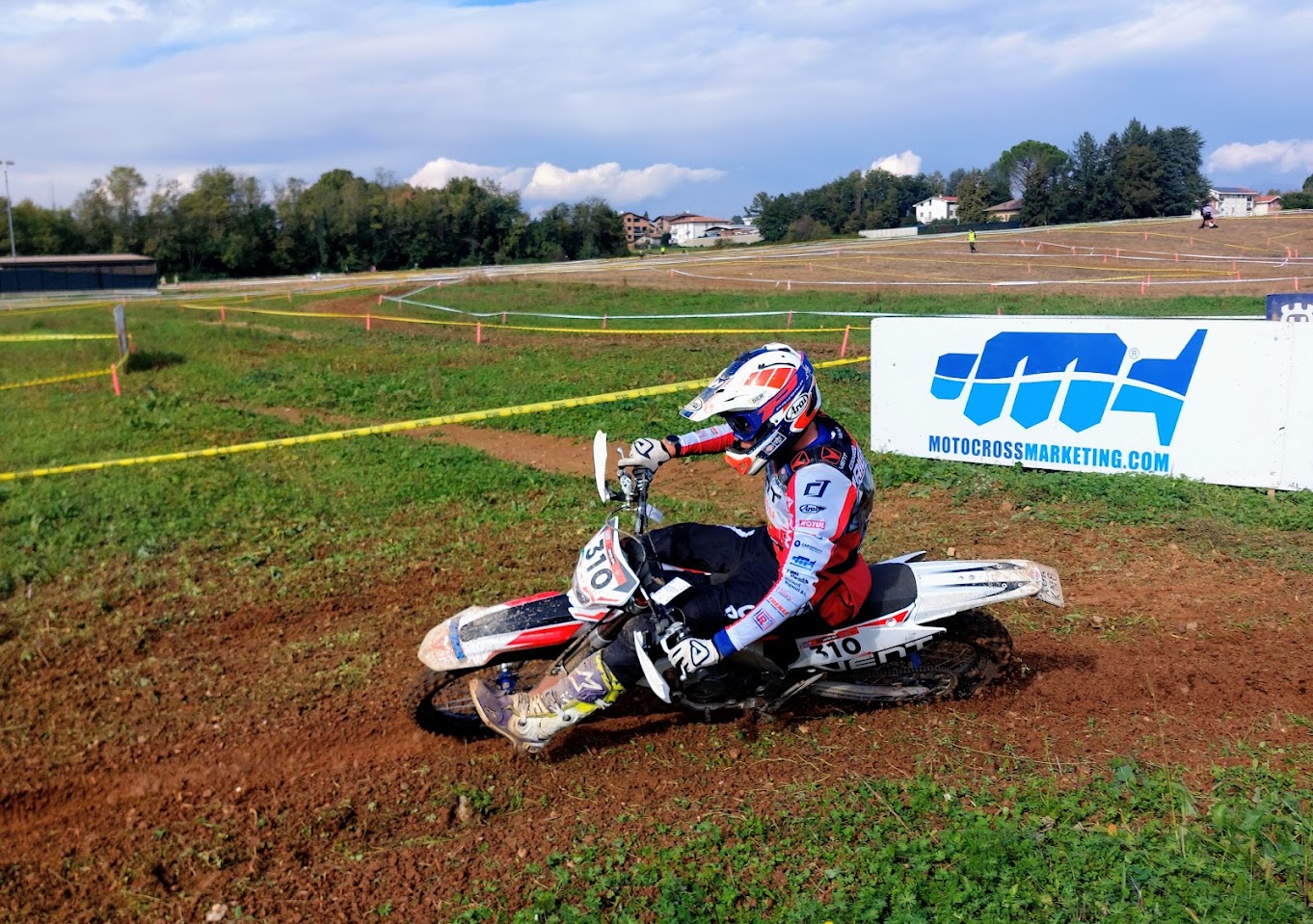 Edoardo Riganti in prova speciale a Tradate
