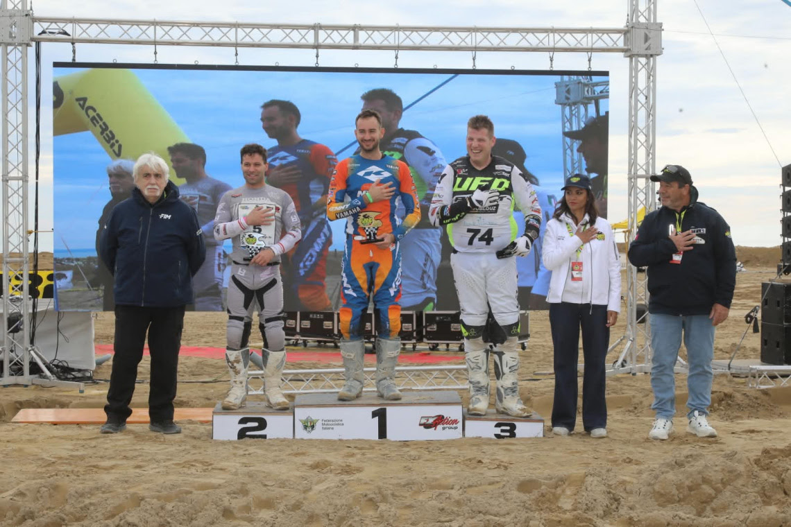 Il podio quad (ph. 2M photorace)