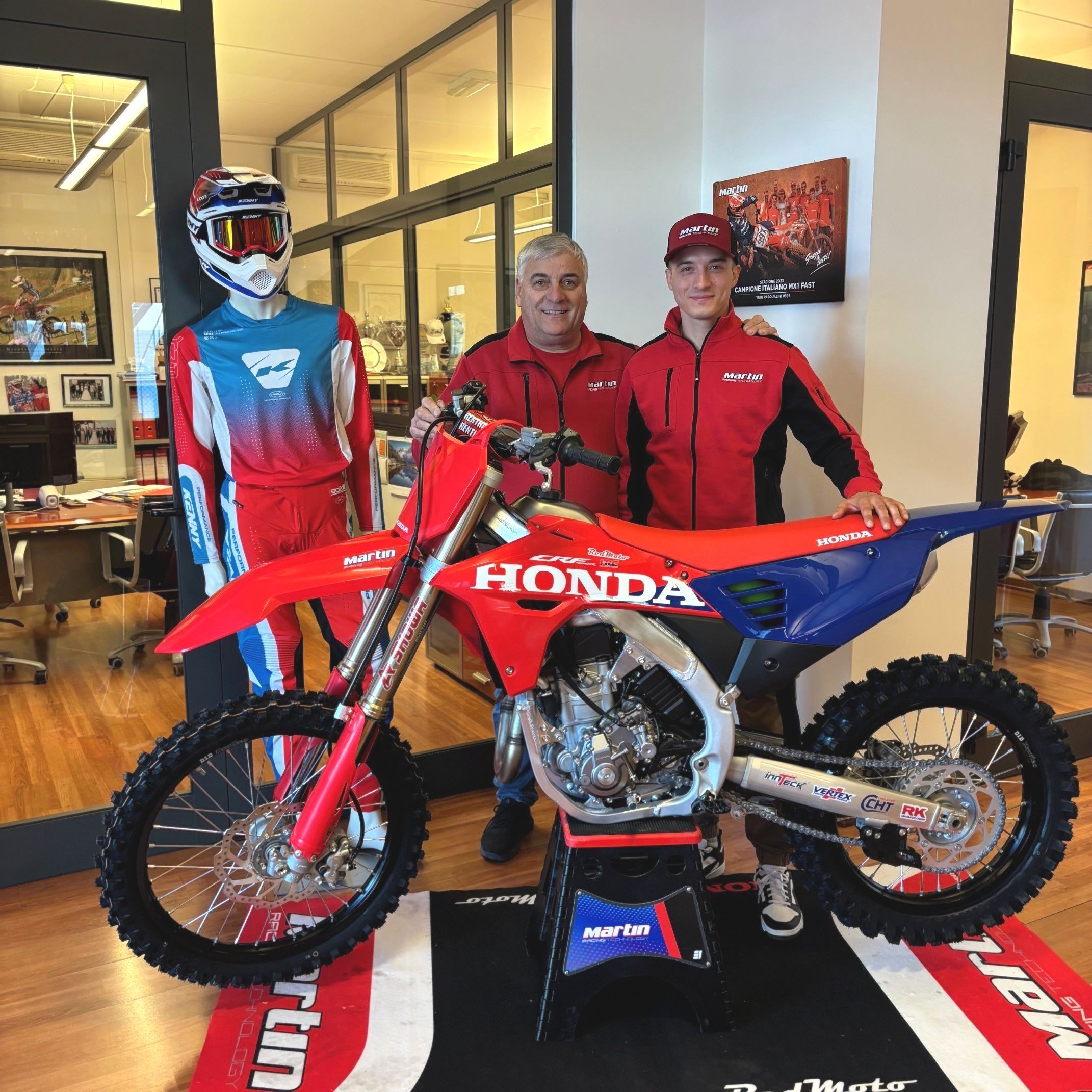 Filippo Zonta con Maurizio Martin in versione 2027